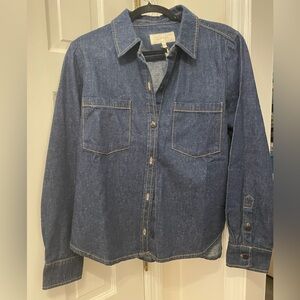 NWT The Great Scouting Shirt in Rinse Wash